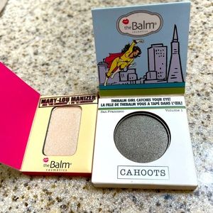 The balm eyeshadow combo